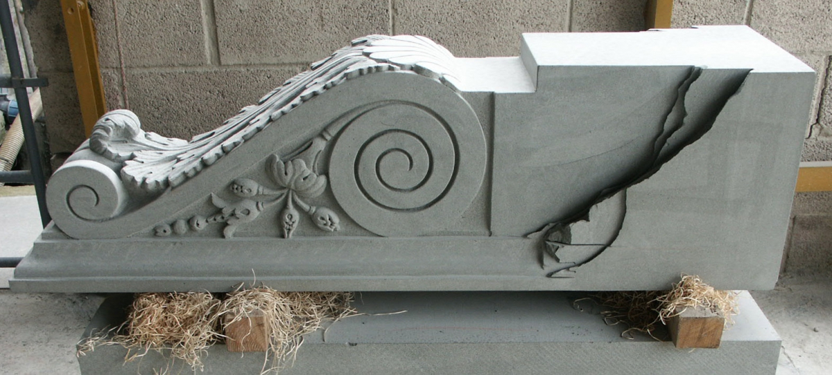 Shelve of pietra Macigno of Greve