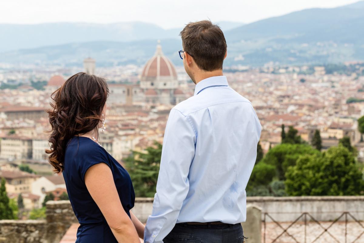 Blick vom Piazzale Michelangelo aus