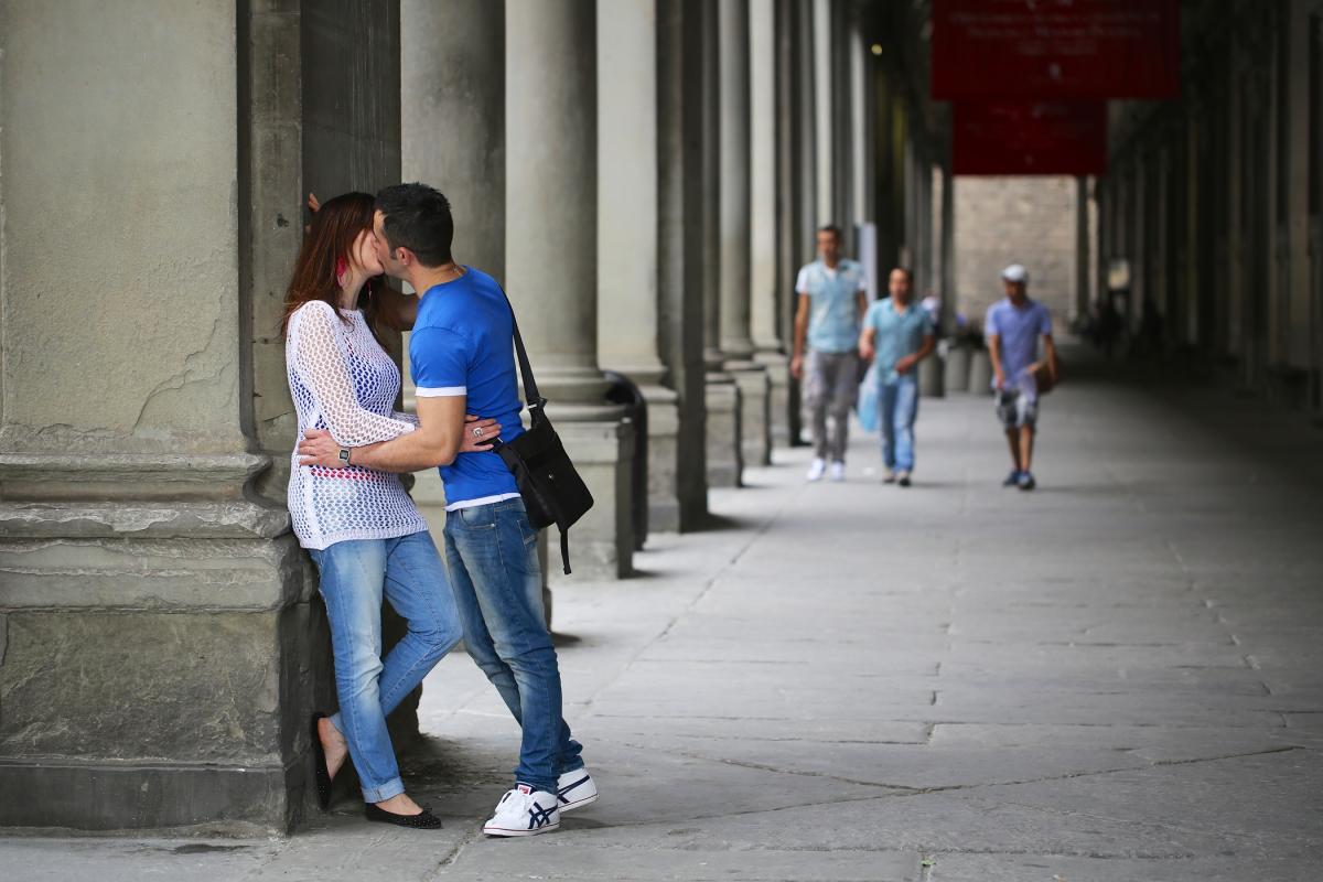 Pórtico de los Uffizi